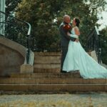 Photographe de Mariage dans l'aube - photo de couple